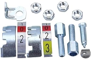 CITOMERX Schaltgriff Reparatursatz Schaltung Reparatur Schaltgriffreparatursatz für Hercules Prima M 1 2 3 4 5 6 N S SL GT GX Pronto Presto Optima Jogging HR Zündapp ZD ZR ZL Bergsteiger