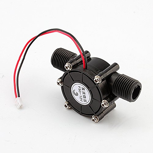 Yosoo DC Wasser Turbine Generator Wasser 12V DC 10W Mikro-Hydro Wasser Aufladen Tool - 5