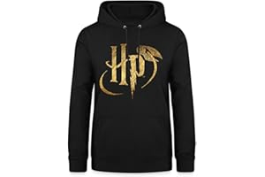 Spreadshirt Harry Potter Golden Snitch Logo Women's Hoodie
