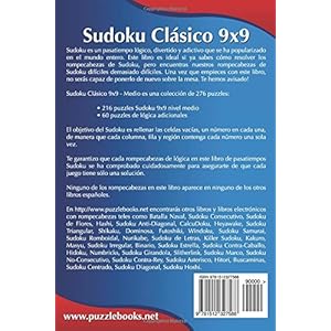 Sudoku Clásico 9x9 - Medio - Volumen 3 - 276 Puzzles