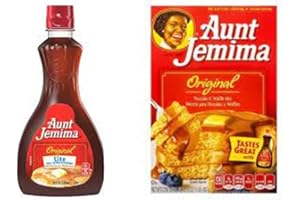 GENÉRICO Combo Aunt Jemima Waffles 453 gr + Sciroppo light 340 gr!