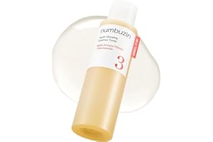 numbuzin N.°3 Tónico | Tónico Super Glowing Essence Toner | Luminosidad de la piel, piel radiante | Bifida, Galactomyces, ingredientes fermentados | 200 ml