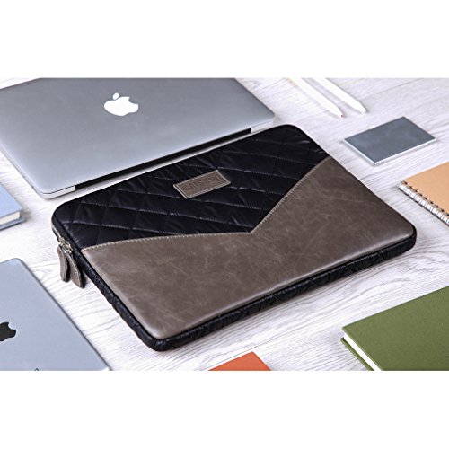 CAISON Wildleder Klassisch Komfort Laptop Hülse Notebook Computer Schutzhülle Tasche für 11.6 – 12 zoll Notebook Computer / 12.3″ Microsoft Surface Pro 4 - 7