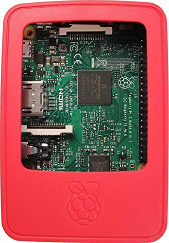 Raspberry 9098132 - Caja de Ordenador  Color Rojo y Blanco