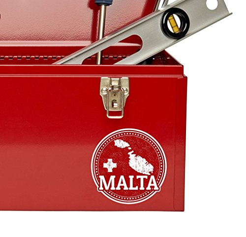 2 x Malta Vinyl Aufkleber Aufkleber Laptop Reise Gepäck Auto Ipad Schild Fun # 4285 – 10cm/100mm Wide - 4