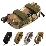funda gafas de sol carrera ★【Diseño clásico con sistema MOLLE】-- Estilo MOLLE y D-Ring con gancho rápido. Da mucha variedad para pinzar en otros artículos como cinturón, chaleco, mochila, plataforma, etc.