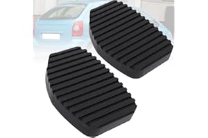 XNASU Plaquettes Pédale d'embrayage Frein pour Citroen Xsara Picasso 1999-2012, 2 Pièces Voiture Caoutchouc Pédales Couvercle 213015