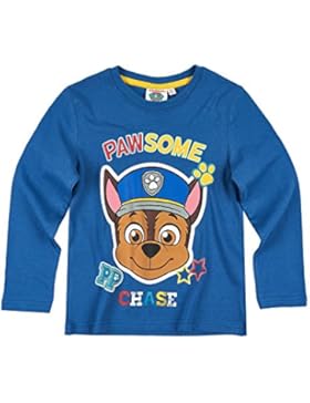 Paw Patrol Jungen Langarmshirt - blau