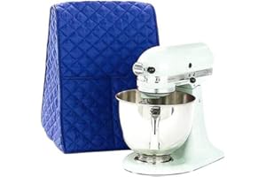 KABAKE Standmixer-Abdeckung, für Zuhause, Küche, Schutz, Ständer, Mischpult, gesteppte Tasche, Organizer, Tasche, Gadget, Werkzeug, universelle Passform (blau)