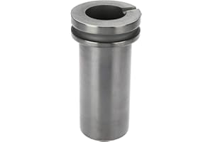 FOLOSAFENAR Graphite Crucible, Impact Resistance Casting Graphite Crucible Resistance 1kg/2kg/3kg for Melting Silver for Melting Gold(1KG)