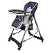 Baby High Chair Deluxe Dark Blue Height Adjustable