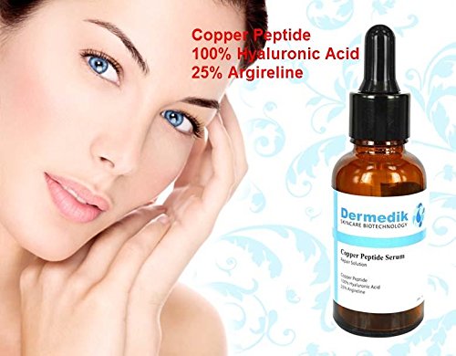 CUIVRE PEPTIDE 100% ACIDE HYALURONIQUE 25% ARGIRELINE AGE FERMETE SERUM INVERSION 1 oz/30ml
