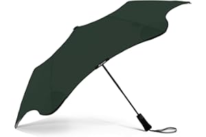 Blunt XS Metro Taschenschirm Regenschirm dunkelgrün | kompakt & sturmfest – 100 cm Ø | Innovatives & patentiertes Design – getestet im Windkanal