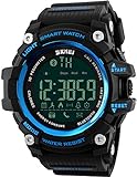 Findtime Herren Digital Quarz Smartwatch Silikon Fitness Tracker Bluetooth Sport Wasserdicht Outdoor Schrittzähler Kalorien Android IOS
