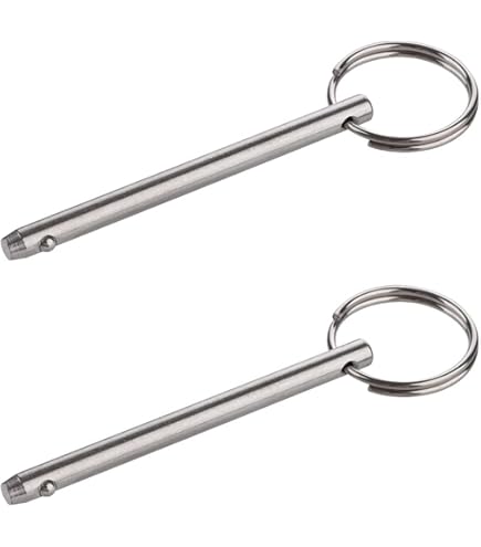 2 Pack Quick Release Pin Diameter 9/32""(7.16mm) Overall Length 2