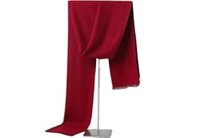 Leisofter Men's Cashmere Sciarpa Classic Houndstooth Plaid Tempo libero Business Neckerchief