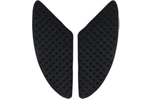CENPEK 2Pcs Motorbike Rubber Gas Tank Traction Pads Anti-Slip Motorcycle Gas Fuel Side Pad Stickers Protection Knee Grip Sticker Protector