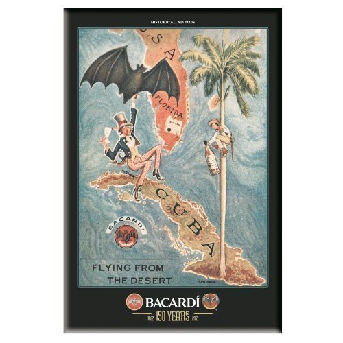 Preisvergleich Produktbild Bacardi Nostalgie Blechschild Insel
