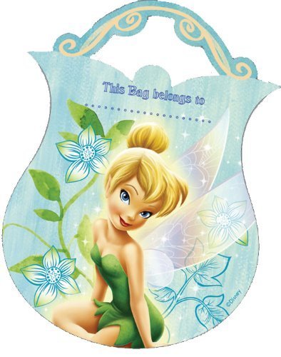 101-teiliges * Tinkerbell Flowers * PARTY SET für Kindergeburtstag mit 6-10 Kinder: Teller, Becher, Servietten, Partytüten, Einladungskarten, Tischdecke, Luftballons, Luftschlangen u.v.m. // Geburtstag Party Kinderparty Kinderfest Kinder Fete Fee Elfe Prinzessin Disney - 5