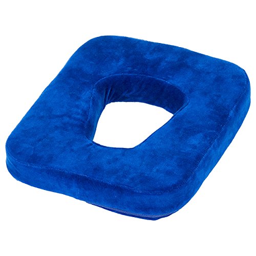 Gesichtsauflage, LxB 30x25 cm, blau