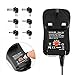 Price comparison product image Universal Power Adapter Multi Voltage 30W 3V 4.5V 5V 6V 7.5V 9V 12V Switching Power Supply Adapter Charger 6 DC Plug Household Electronic Devices Routers Speakers LCD CCTV Cameras TV Box USB Port 5V 2.1A for Charging Smart Power