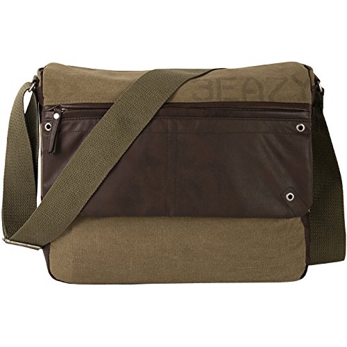DANIEL RAY Umhängetasche NEVADA L Schultertasche Laptop Tasche Beige Desert - 2