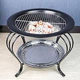 El mango se puede sacar fácilmente de la parrilla. Diseño compacto, fácil de transportar y fácil de montar. Tubo cuadrado pequeño: ajuste de altura total 43 cm, piso a tablero 9xm, diámetro de partición 30 cm, piso a lado de cuenca 33 cm, piso a horno inferior 24 cm, profundidad del tazón 9 cm, diámetro de tapa 32 cm, pieza de la parrilla diámetro 30 cm. Detalles del producto: aspecto hermoso, pintura antideslizante resistente a altas temperaturas, soldadura fuerte, material grueso para gruesos,