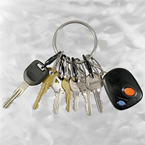 Nite Ize Bigring Stahl 8 S-Biner 0.5, Schwarz/Silber, NI-BRG-M1-R3 - 3