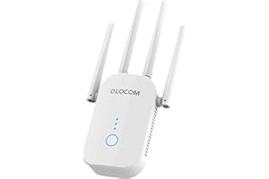 QLOCOM AC1200 Extensor WiFi con WPS with Any Router bjkeuiwvytfe