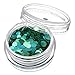 Ungfu Mall 18 Colors Hexagon Nail Art Glitter Sequin Powder Shiny Nail Decoration Decals Nails Sparkling Sticker