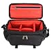 Produktbild Kamera Tasche Schultertasche Messenger Kameratasche | für Nikon Canon Sony DSLR Spiegellose Kameras und Objektive | mit Regenschutz Tragegurt und Zubehörfächern (Ein Spiegel der Maschine drei)