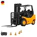 Produktbild RC ferngesteuerter mini Gabelstapler-Modell Stapler-Modellbau Forklift, Maßstab 1:20, Komplett-Set inkl. Fernsteuerung und Zubehör