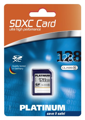Platinum 128 GB Class 10 SDXC Speicherkarte - 2
