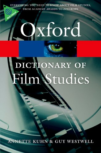 Book's Cover of A Dictionary of Film Studies