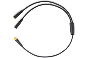 Bafang Kit de Conversion de vélo électrique Câble 1T2 pour Moteur BBS Mid Connecteur d'extension à 3 Broches pour se connecter avec Le capteur de Changement de Vitesse et Le Frein étanche