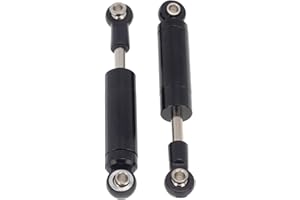 KEEDA Amortisseur à ressort intégré pour voiture 1/10 RC Crawler Car SCX10 TRX-4 D90 MST Redcat (60 mm, 2 pièces)