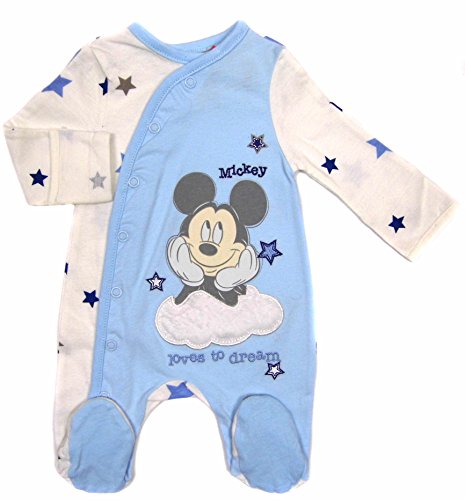 Girls Minnie Mouse Sleepsuit Newborn to 12-18M Little But Very Cute Pastel Minnie (9-12 Months)