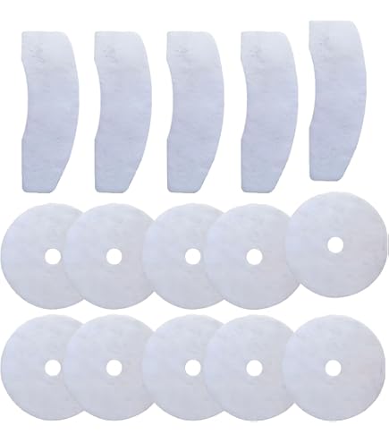 SPARES2GO Panno di scarico per asciugatrice + filtri di aspirazione dell'aria compatibile con Bush DHB7VTDW DHB7VTDB TD3CNBW TD3CNBB TDV7NBB TDV7NBW (10 pezzi