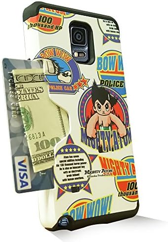 Atom Astro Boy Wappen Custom Design Galaxy Note 4 Case Cover Cardholder TPU + PC - PhoneFoam Golf Fit