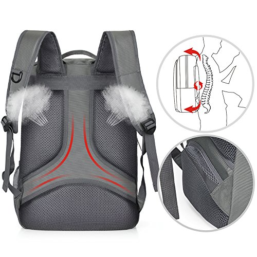JSVER MacBook Pro 15 Rucksack oder andere Laptops/ Notebooks bis 15,6 Zoll Business Laptop Notebook Rucksack Tagesrucksack für unterwegs, Spritzwasserfest - 4
