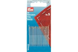 Prym Agujas, Acero aleado, Plata, 40 x 0,80 mm, 20 Stück, KTE