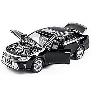 Soni Enterprise Toyota Camery Car Die cast Alloy Metal Model Toy with Open Door, Sound Light Vehicles Pull Back Car for Kids Best Gift for Your Child Collection Car (Random Color)