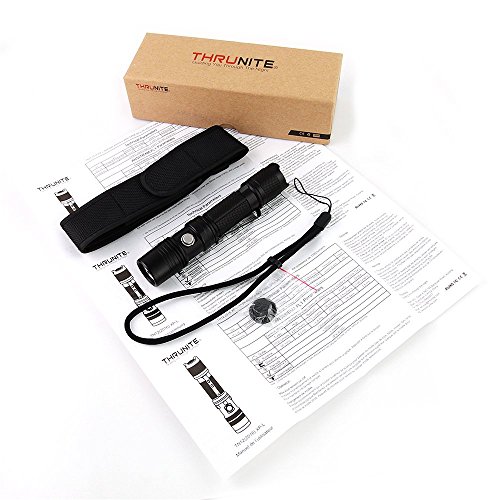 ThruNite® TN12 2016 XP-L Max 1100 Lumen EDC Die Outdoor-Taschenlampe fuer jedermann,Unser Dauerbrenner,Viel Lumen fuer wenig Geld. Einfache Handhabung, kompakte Abmessungen, wasserfest, Strobe, 5-Betriebsstufen mit ‚Memory‘, hochwertiges Zubehoer. Werte, die fuer sich sprechen. Die preiswerteste und leistungsfaehigste Alltagslampe derzeit am Markt - 9