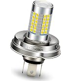 1PC P45T R2 HR2 Motorrad Scheinwer Birne Hi-Lo Beam Weiß 1200lm DC 6V