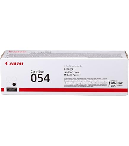 True Image 5-Pack 054/054H Toner Set For Canon MF644cdw, MF642cdw, LBP622cdw – Black, Cyan, Magenta, Yellow
