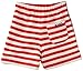 Kite Baby-Boys Striped Shorts, Red, 3-6 Months
