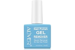 HUALIJIA Nagellackentferner, Shellac Entferner mit Hochwertig Nagelfeilen und Gel Polish Scraper, UV Nagellack Entfernen, Gelnägel Entferner, Sicher und Schnell zu Entfernen Gel Nagellack (15ml(Pack of 1))