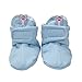 Lodger Cotton Quilt Baby Booties (6 - 12 Months, Silvercreek)