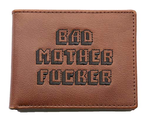 BAD MOTHER FUCKER Cartera PULP FICTION Cult Movie Replica