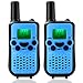 Price comparison product image Walkie Talkies for Kids Toys, 446 MHZ Interphone Long Range Two-Way Radios with LED Torch for Outdoor Activities (Blue)